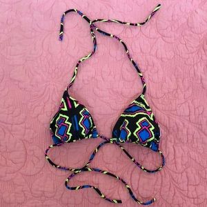 Billabong triangle bikini top